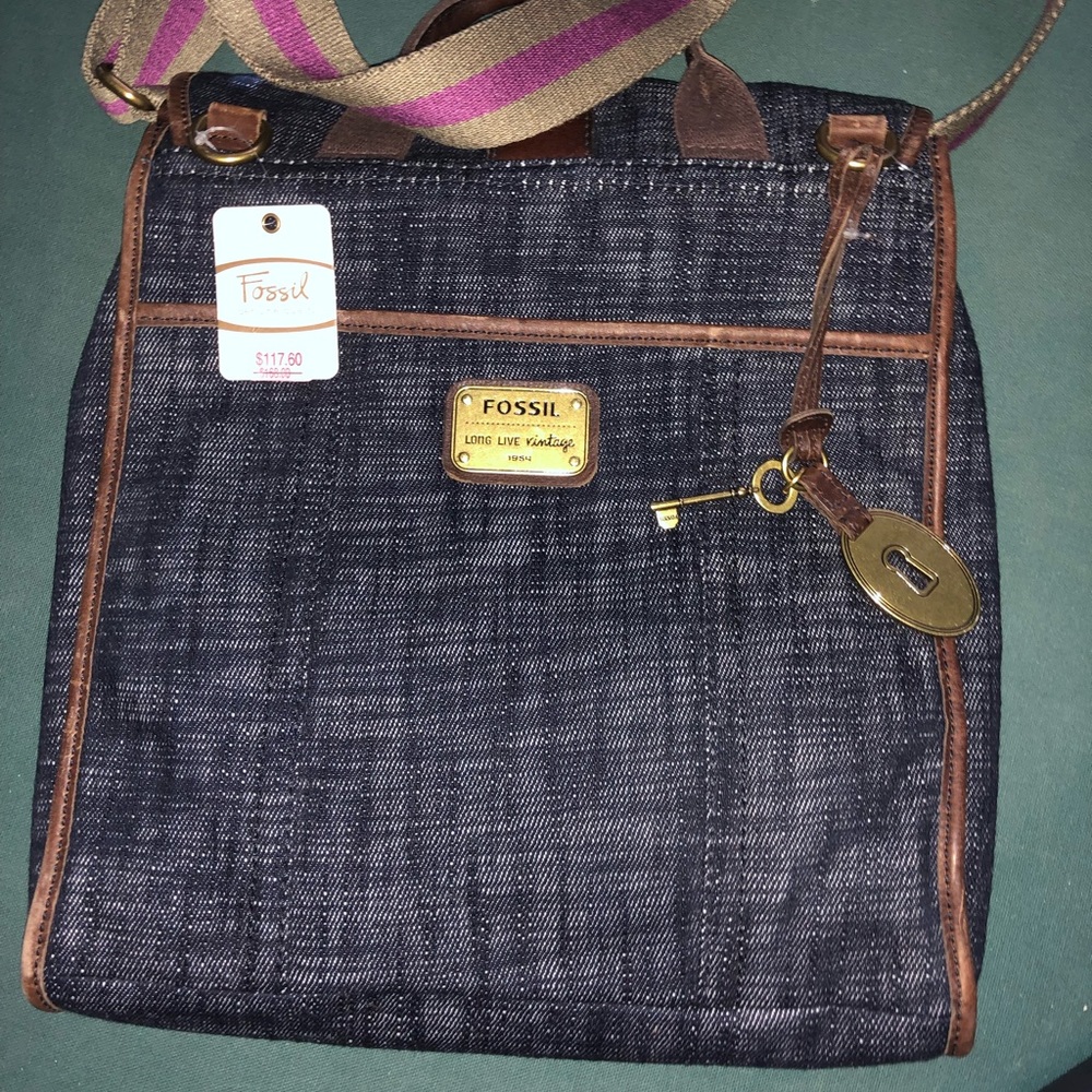 Fossil messenger bag